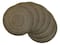 DII® Round Variegated Braided Polypropylene Placemats, 6ct.